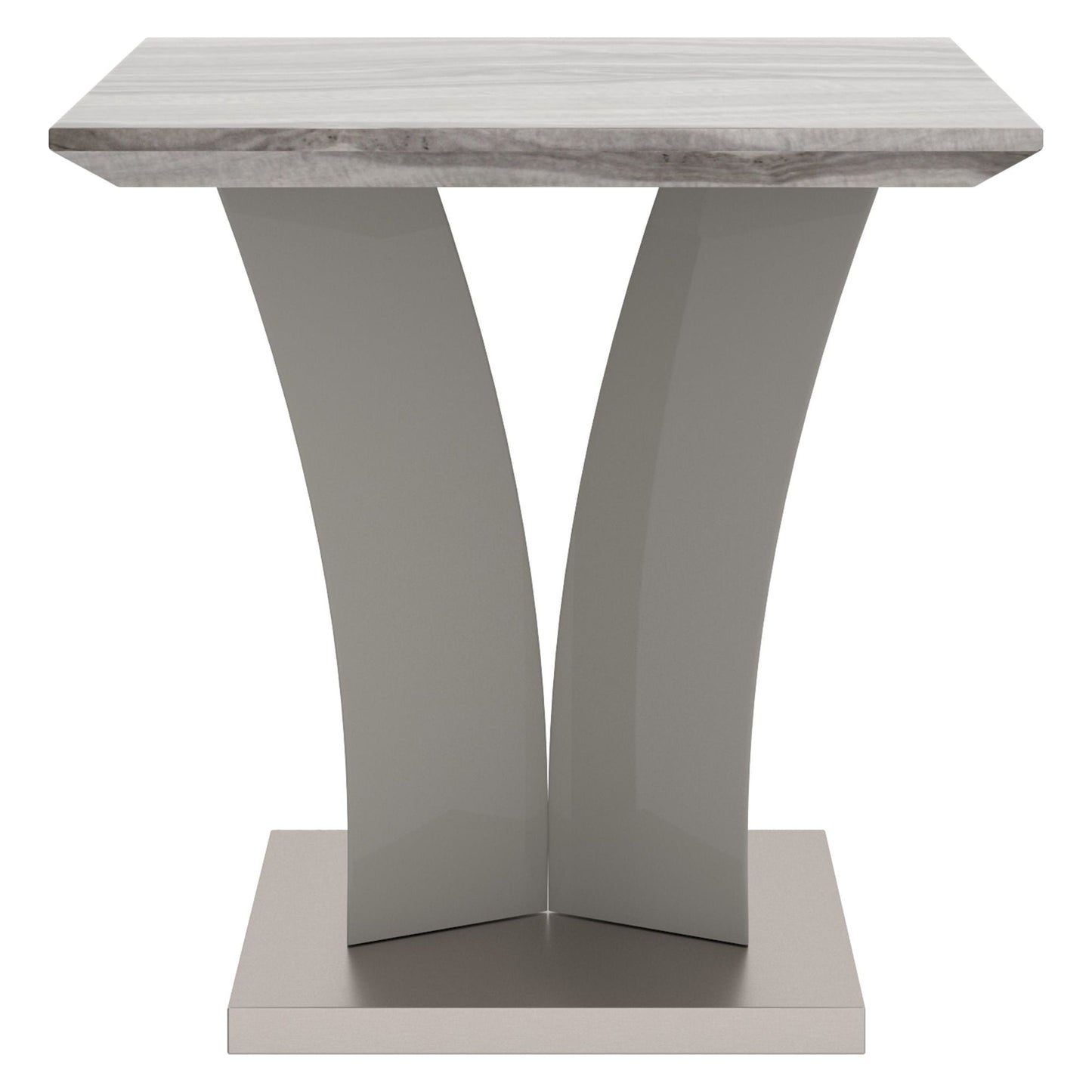 Napoli Accent Table in Light Grey