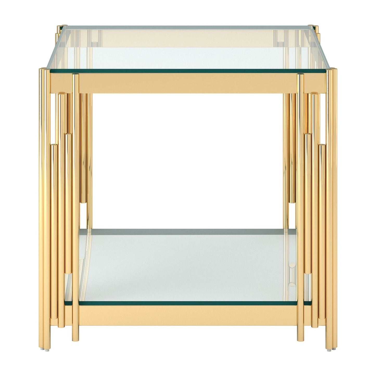 Estrel Large Accent Table in Gold