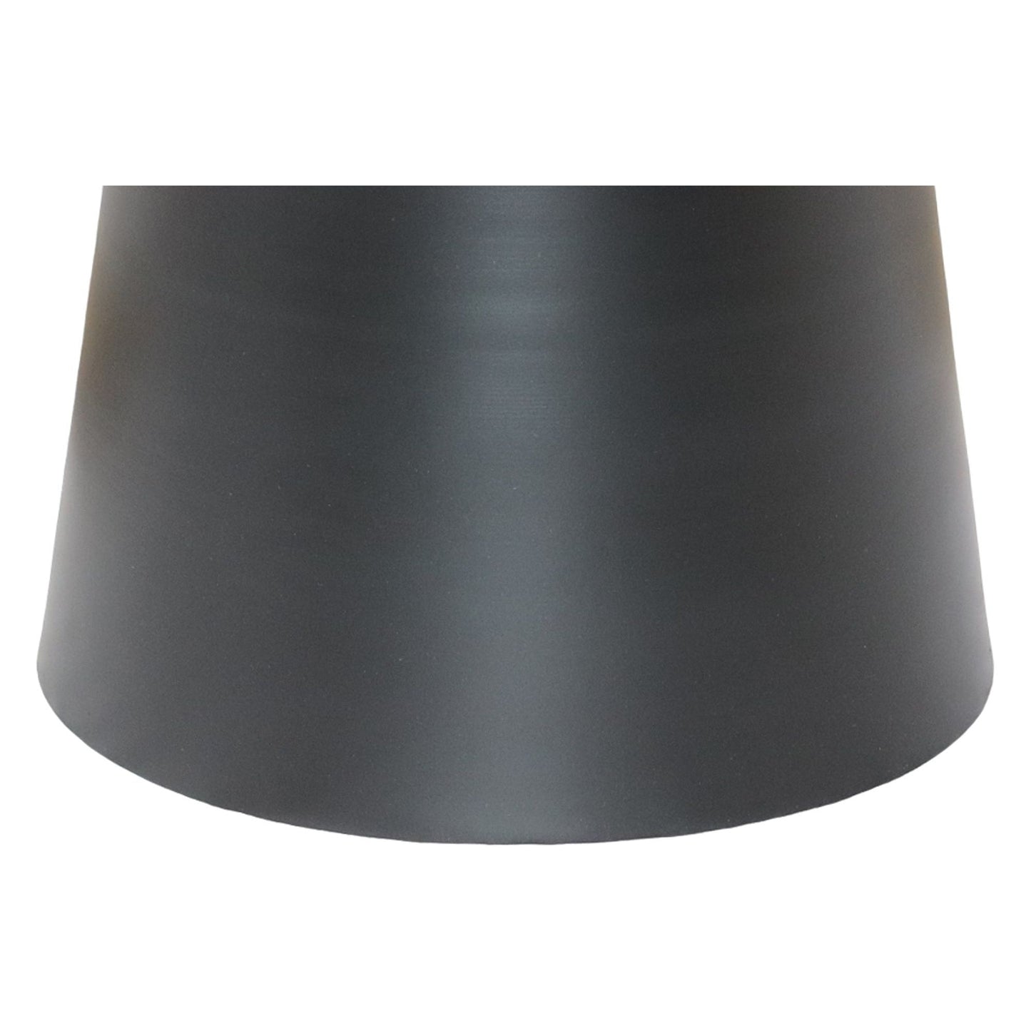 Alora Accent Table in Black and White and Brushed Gold