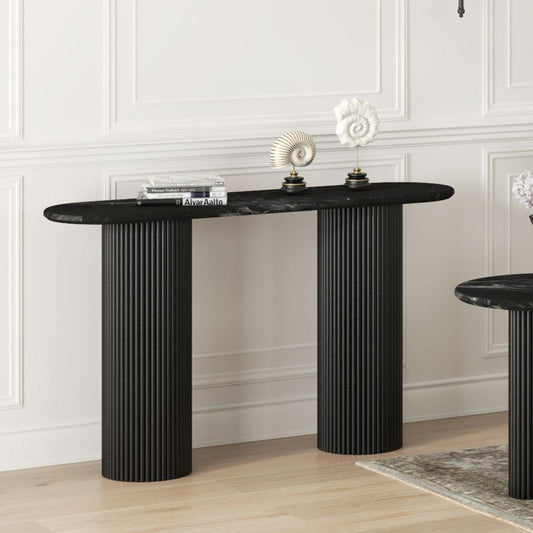 Jilsa Console Table in Black