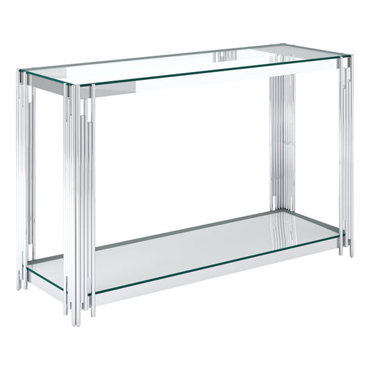 Estrel Console Table in Silver