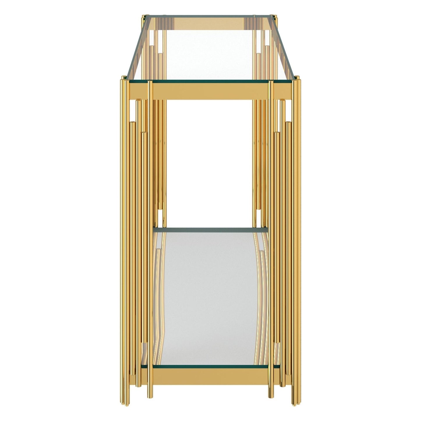 Estrel Console Table in Gold