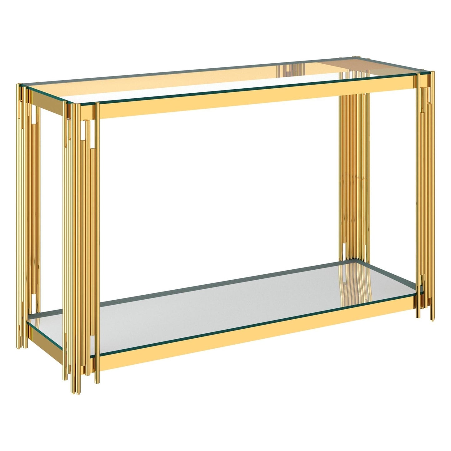 Estrel Console Table in Gold