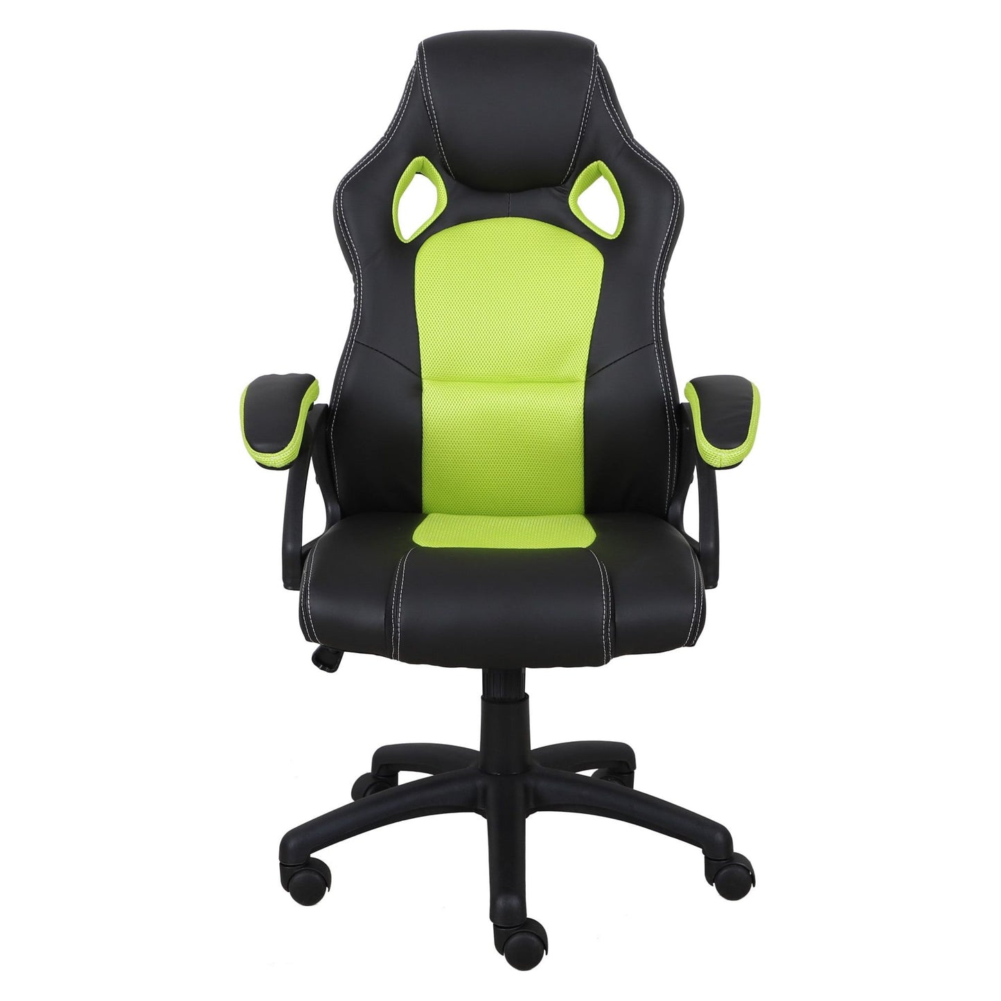 Riu Gaming Desk & Chair Set, Green/Black