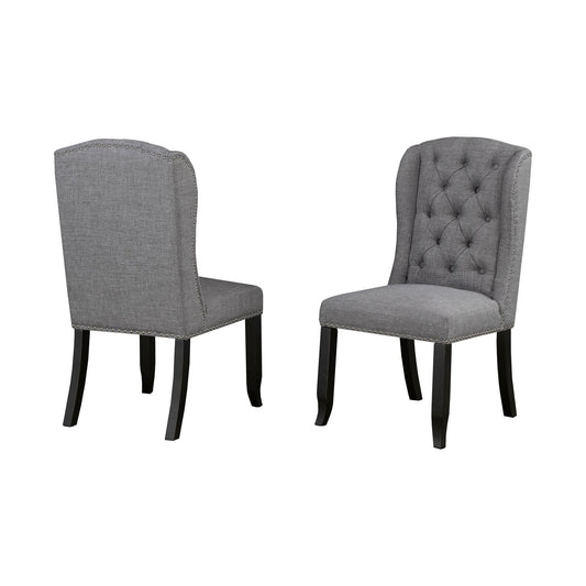 Xavier Dining Chair, Set of 2, Grey