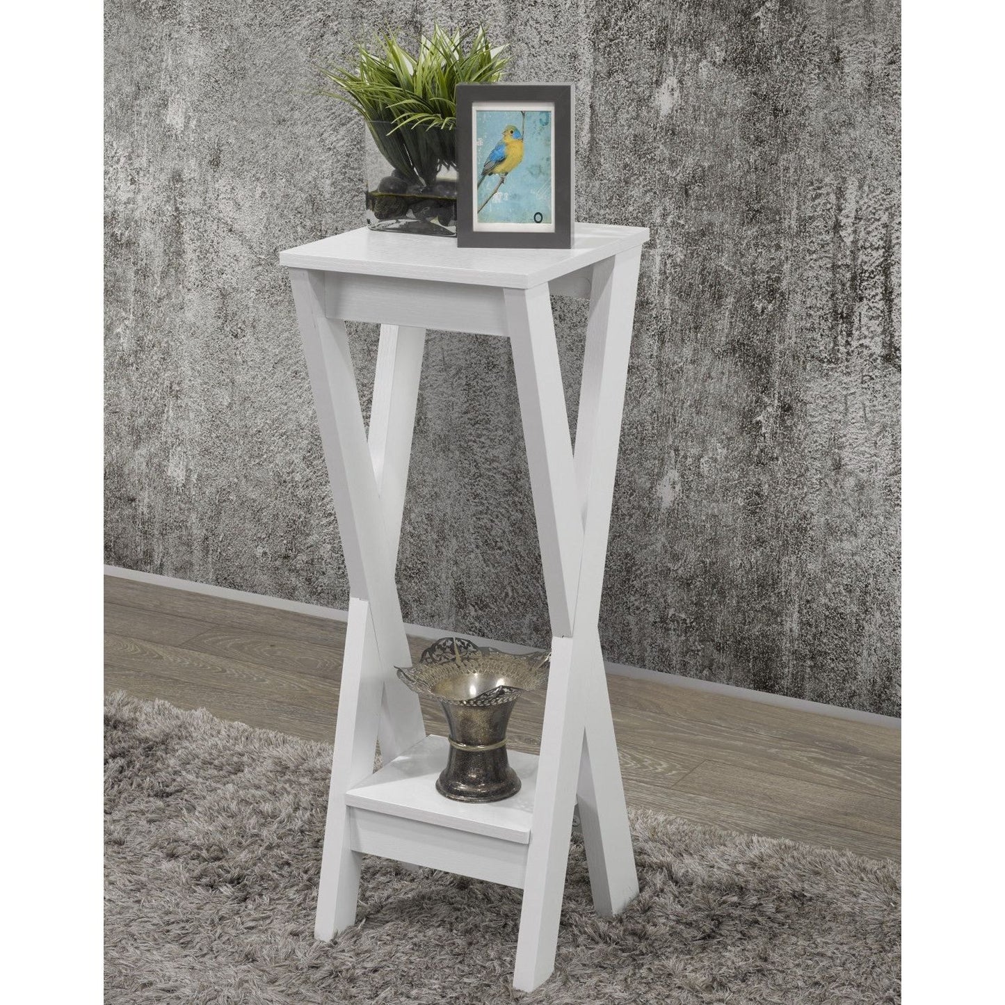 Daniella Plant Stand, White