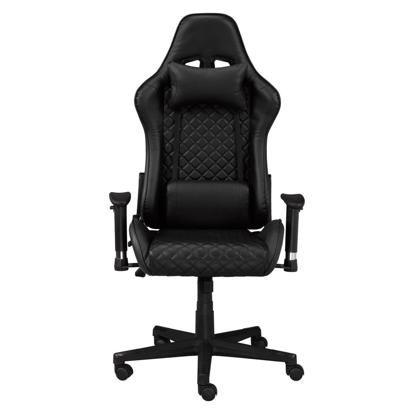 Justin Gaming Desk & Chair Set, Black/Red