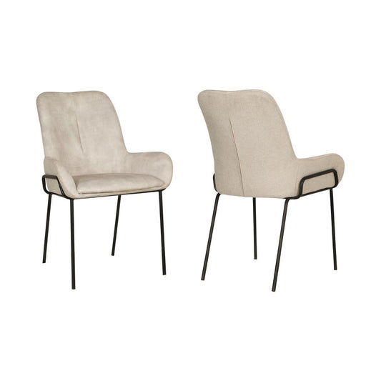 Lara Dining Chair - Beige