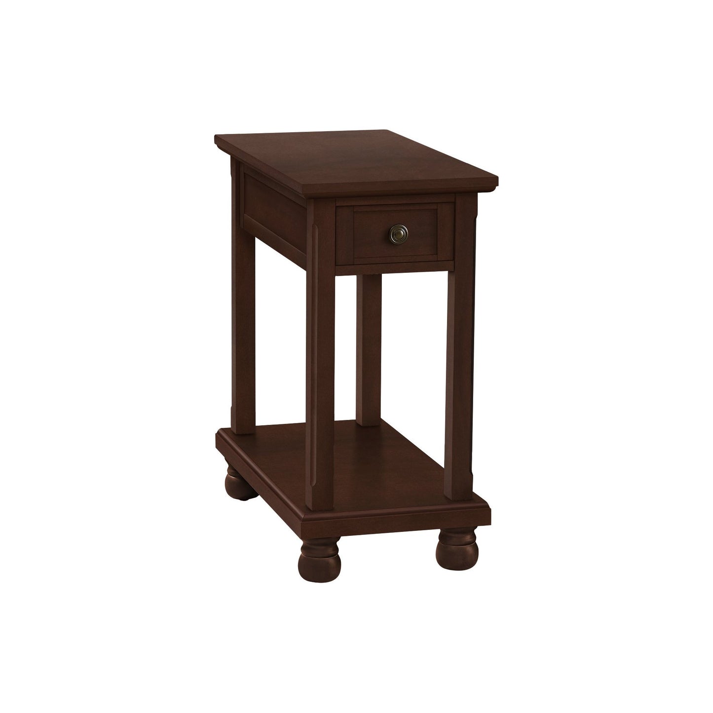 Accent Table - 24"H / Espresso Veneer End Table