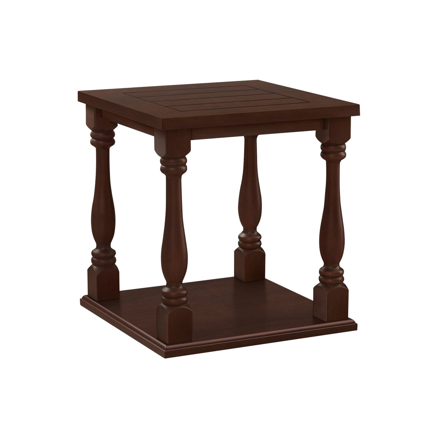 Accent Table - 25"H / Espresso Veneer End Table