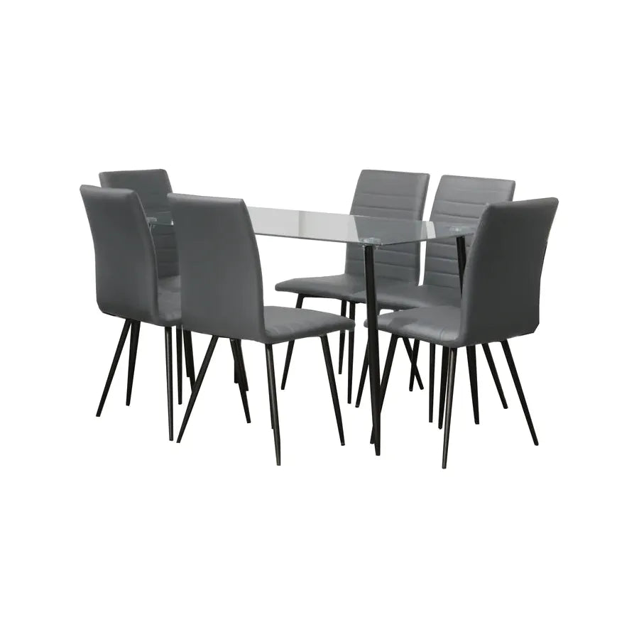 Hannah 7 PC Dining Set