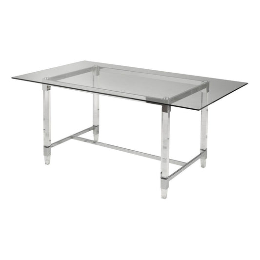 Olympia Dining Table - Silver