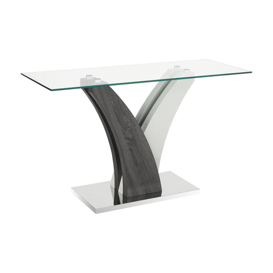 Sofa Table, Grey/white