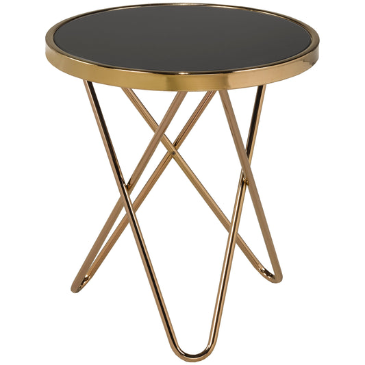 Xavier Accent Table , Rose Gold