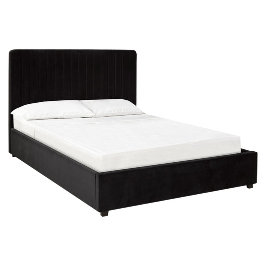 Queen Platform Bed, Black