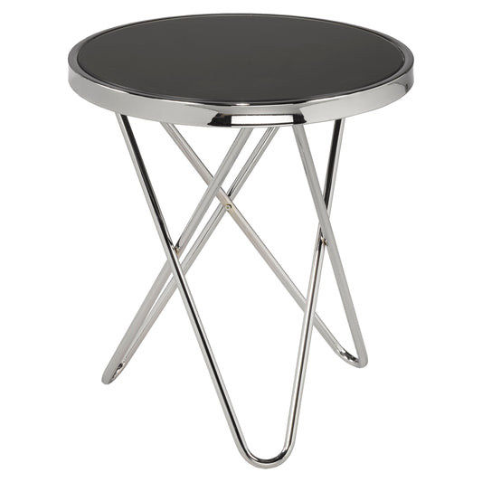 Amanda Accent Table, Silver