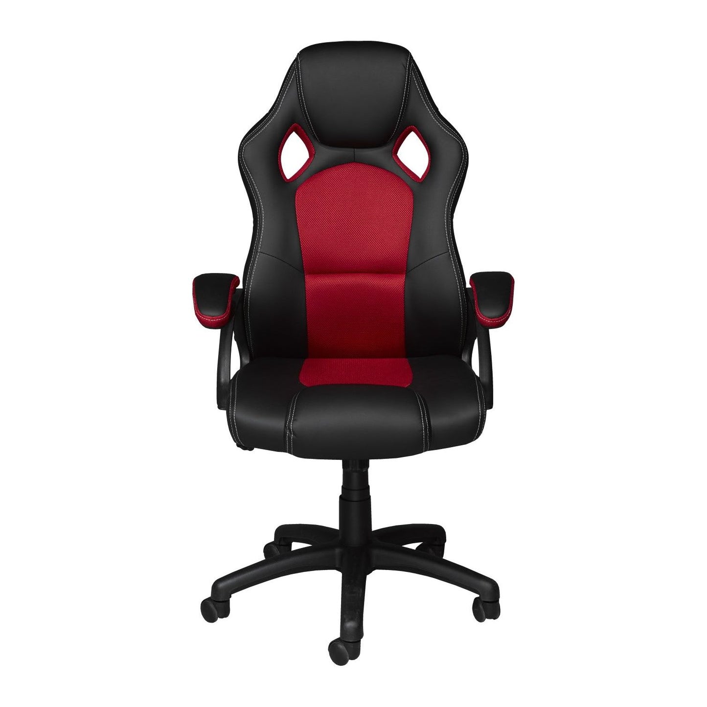 Riu Gaming Desk & Chair Set, Red/Black