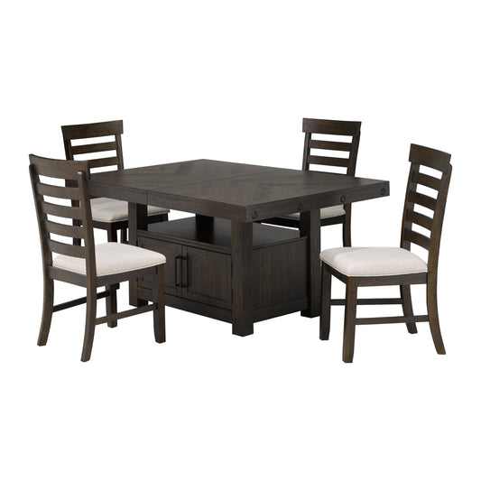 Dining Set, Espresso