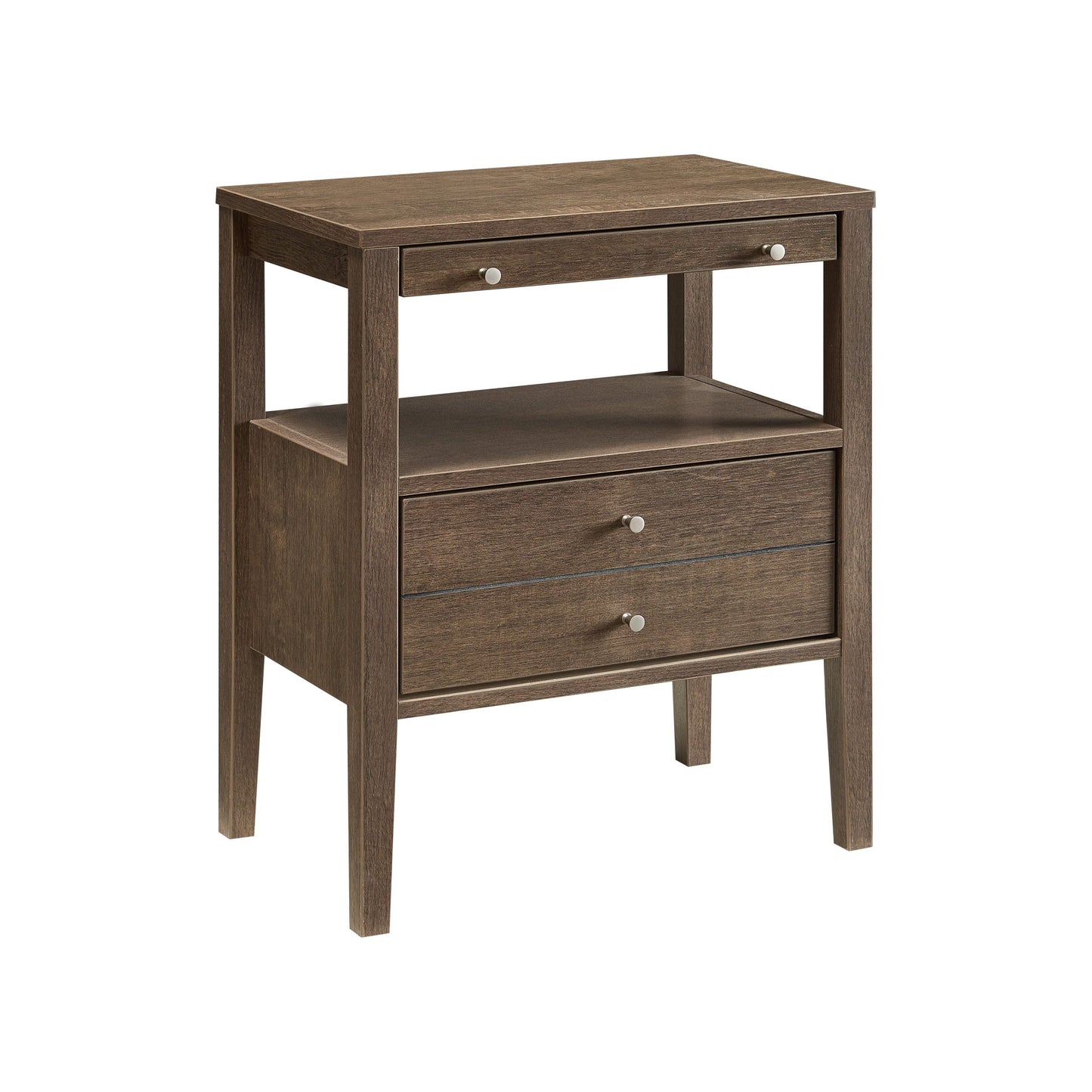 Roxana Accent Table, Walnut Oak