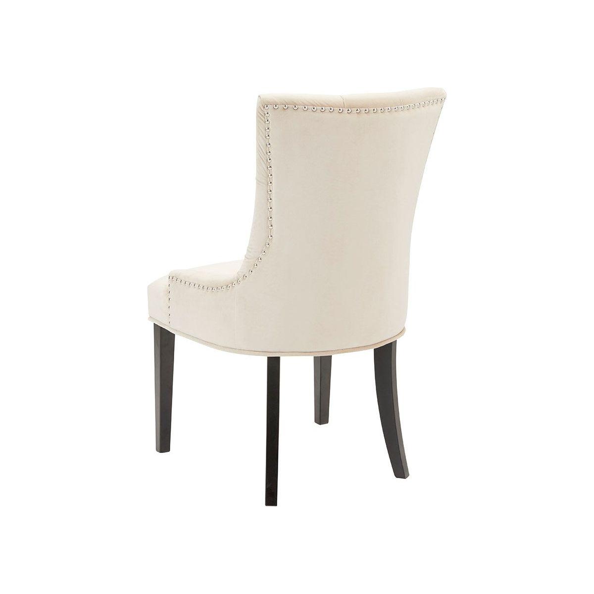 Lisbon Dining Chair - Cream Velvet