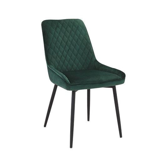 Emily Dining Chair - Emerald Green Velvet