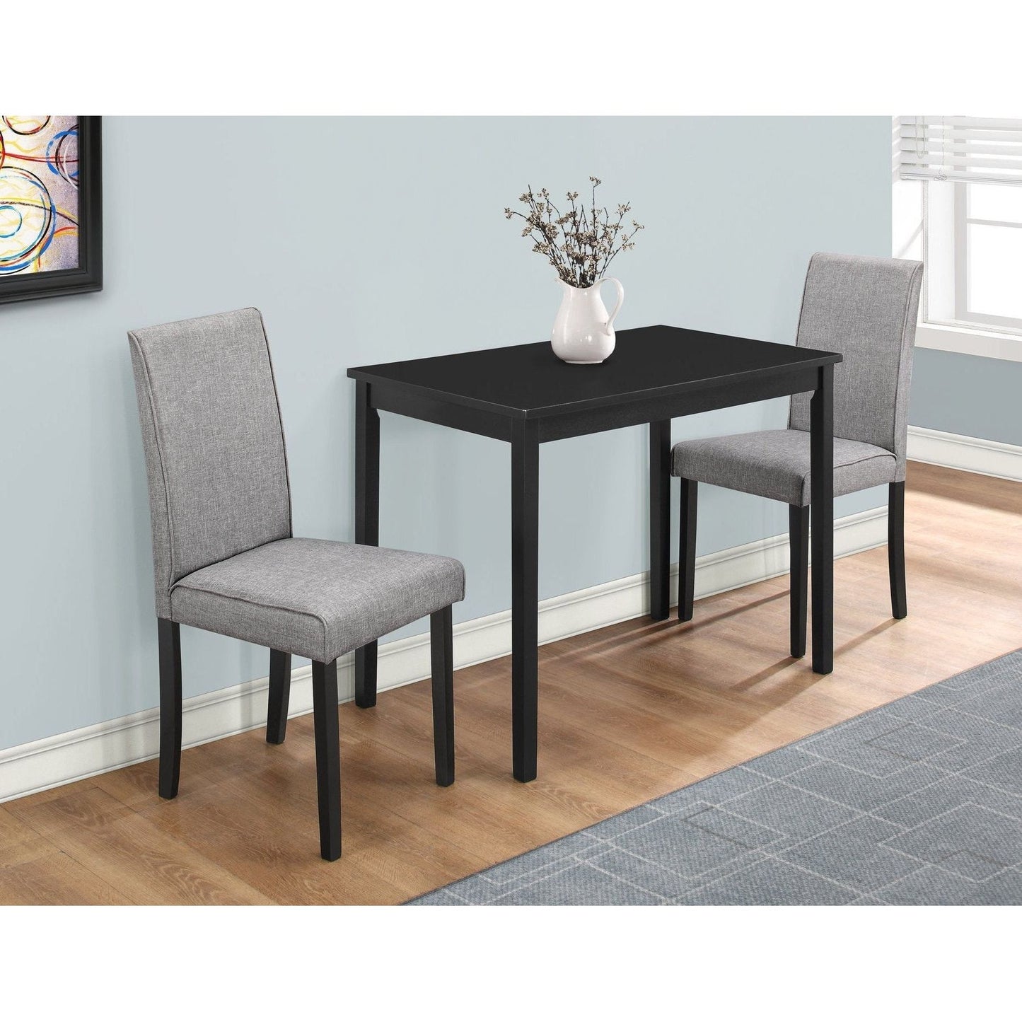 Candace & Basil Parson 3pc Dining Set