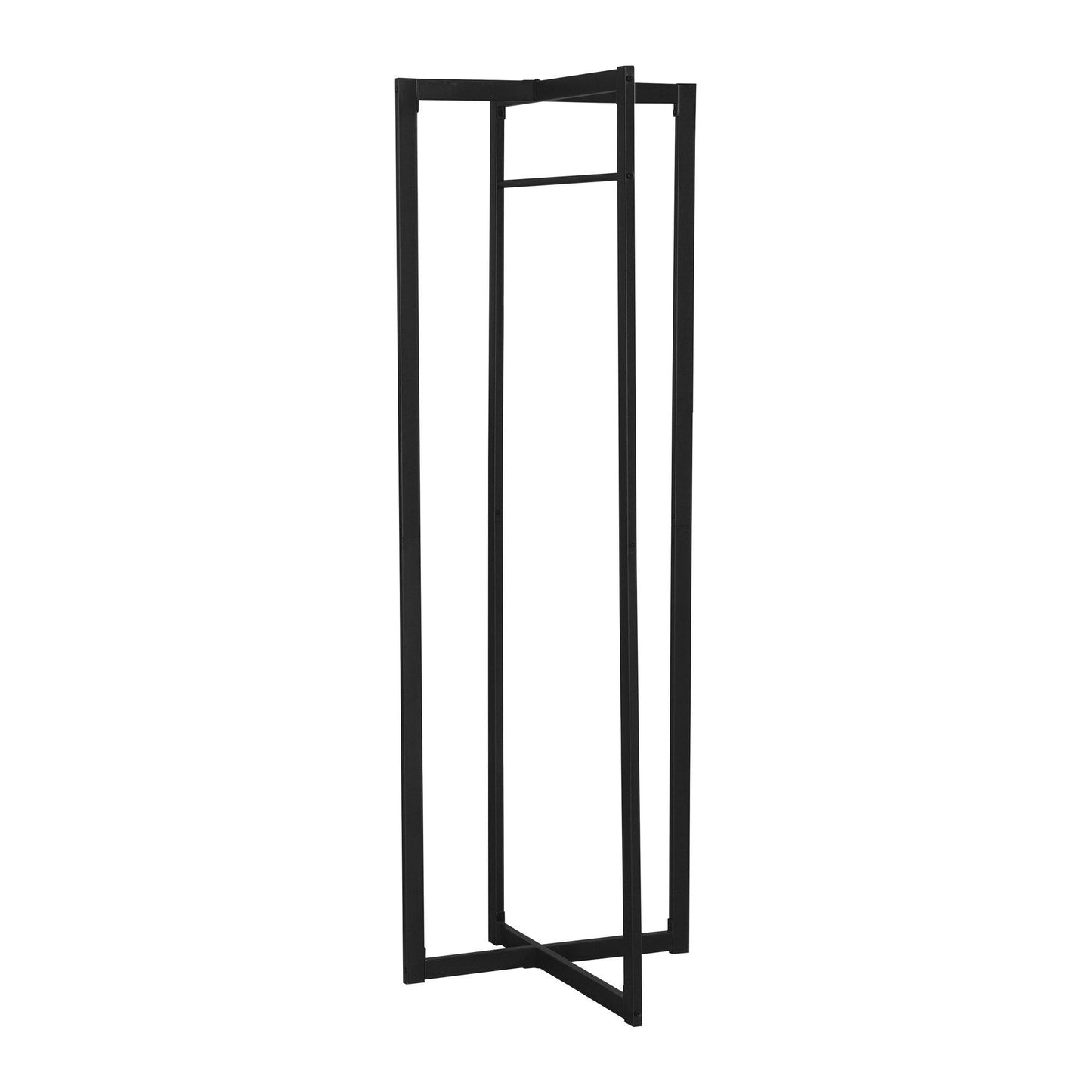 Coat Rack - 72"H / Black Metal