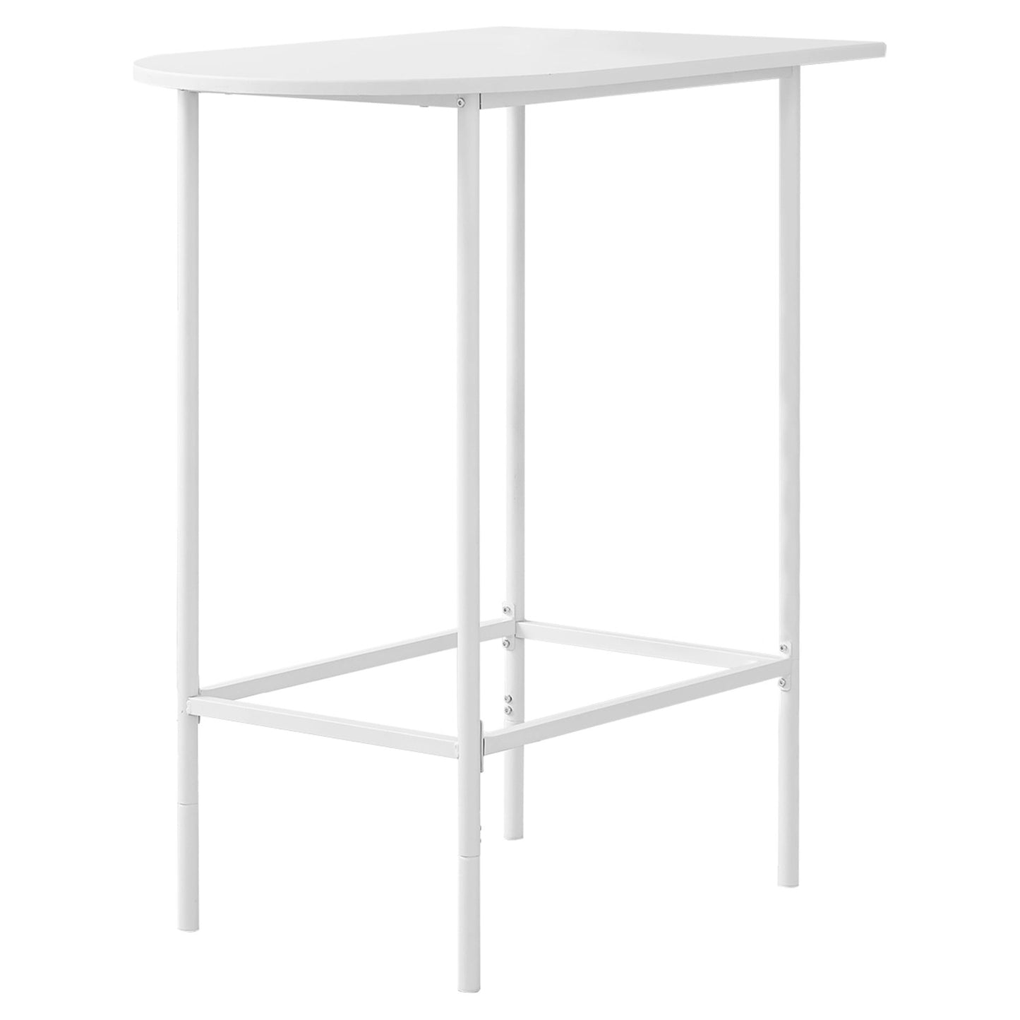 Home Bar - 24"X 36" / White Top And Metal Spacesaver