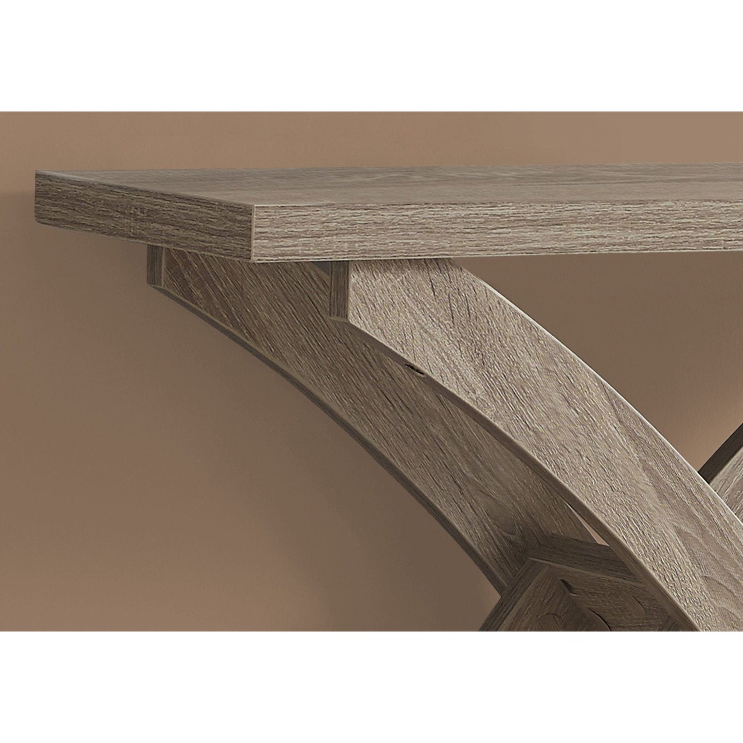 Console Table - 32"L / Dark Taupe Hall Console