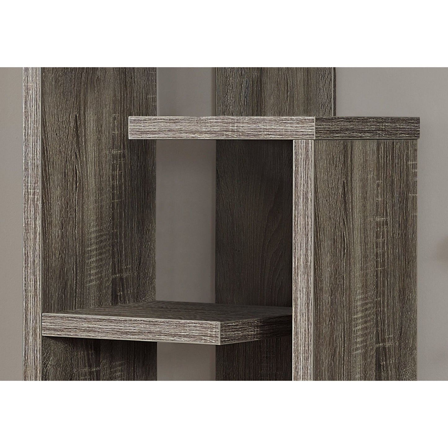 Bookcase - 48"H / Dark Taupe Accent Display Unit