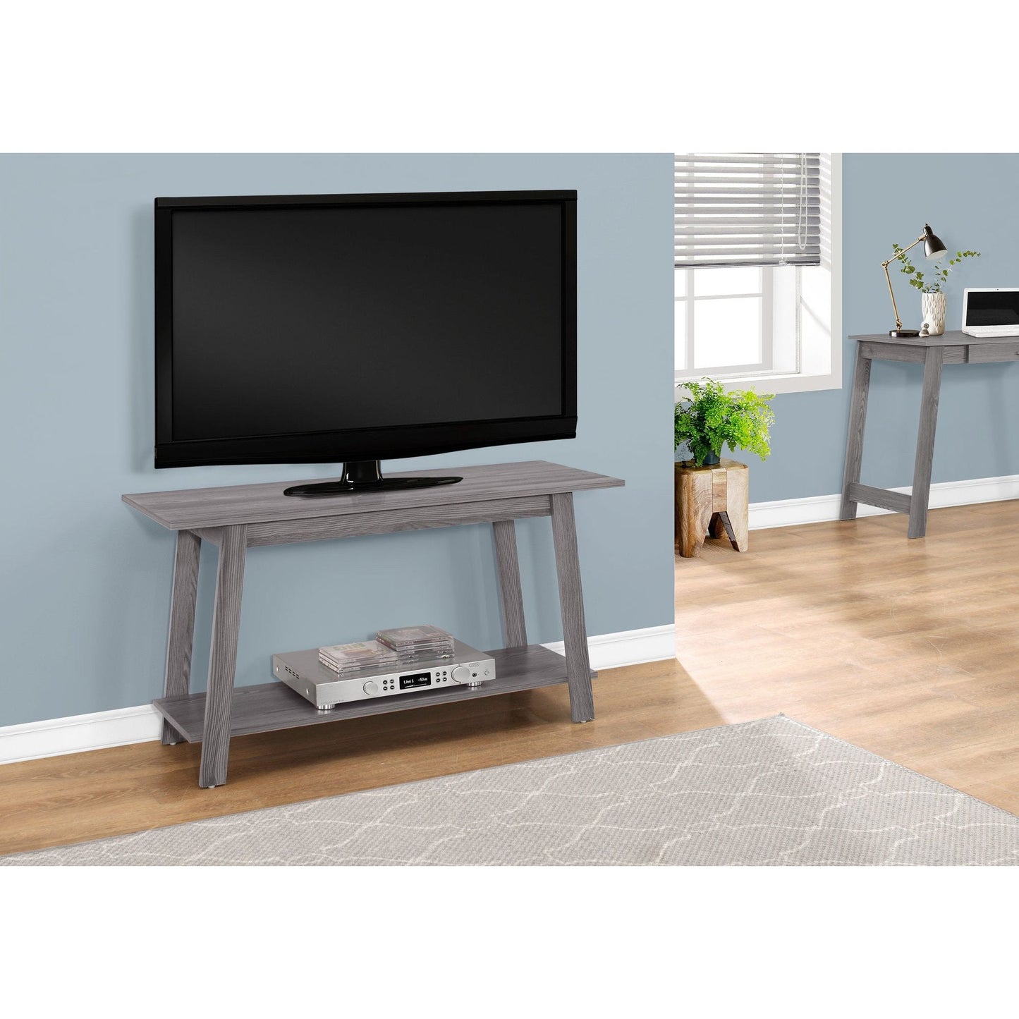 Candace & Basil TV Stand - 42"L / Grey