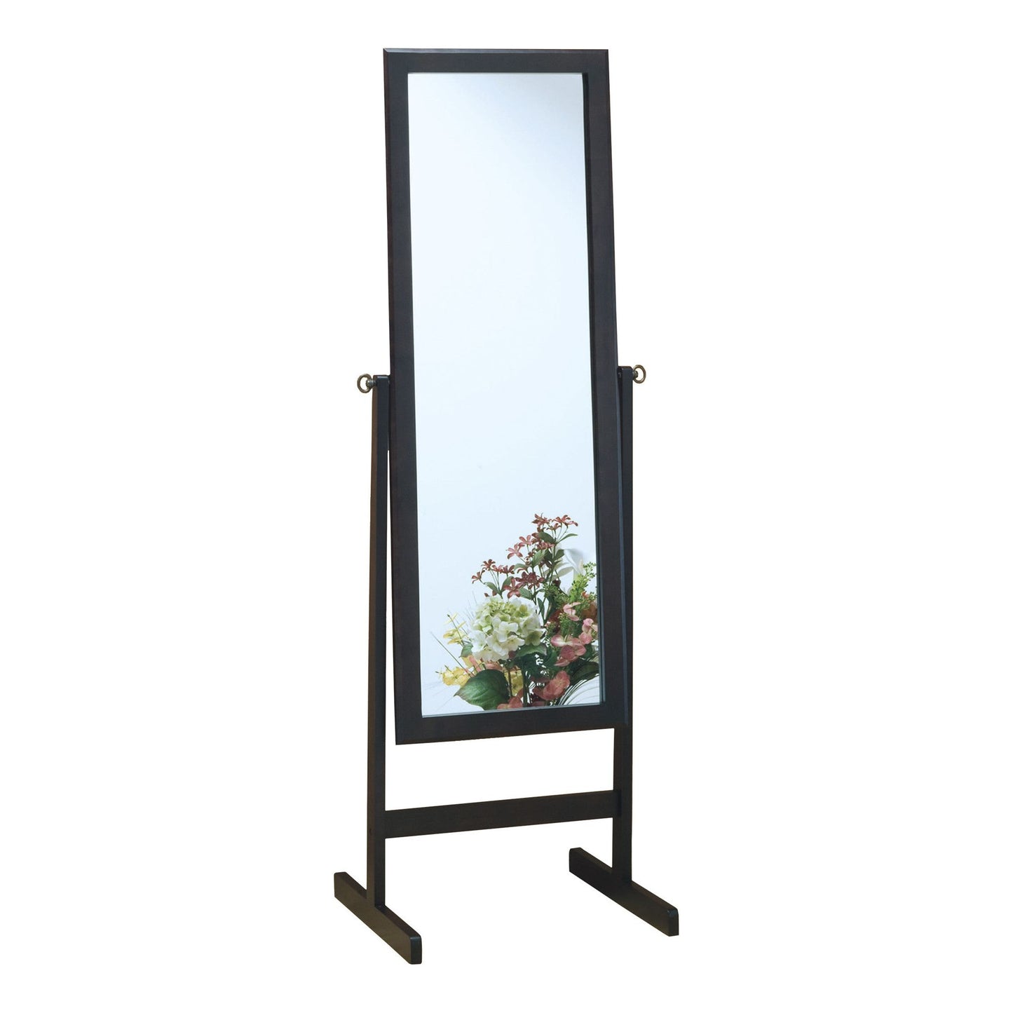 Mirror - 60"H / Cappuccino Wood Frame