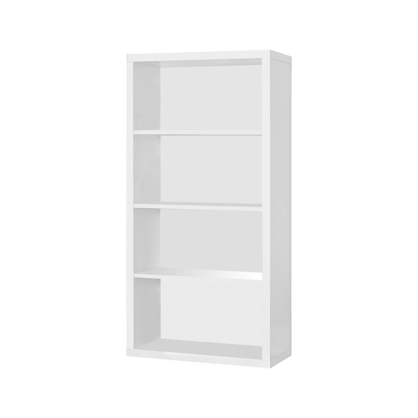 Bookcase - 48"H / White With Adjustable Shelves