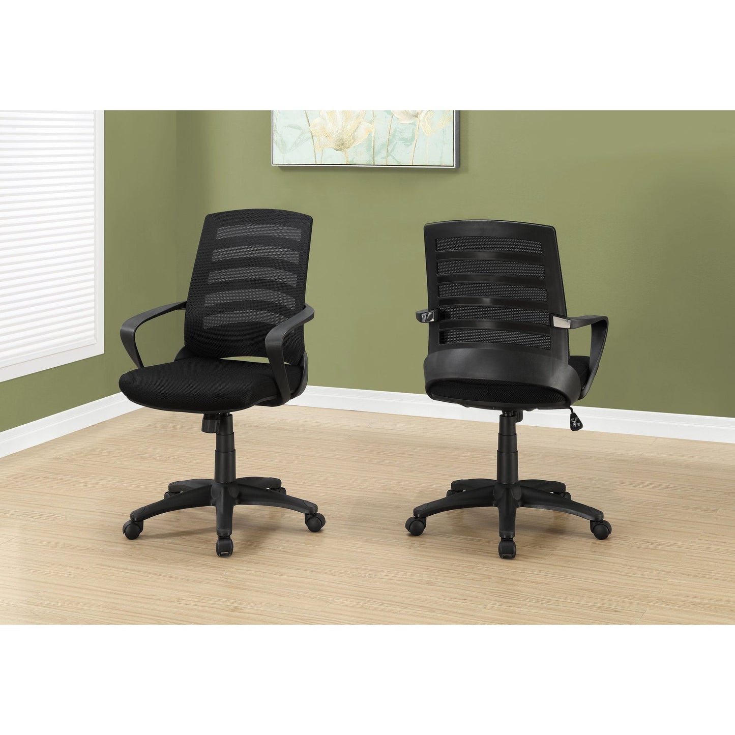 Office Chair - Black / Black Mesh / Multi Position