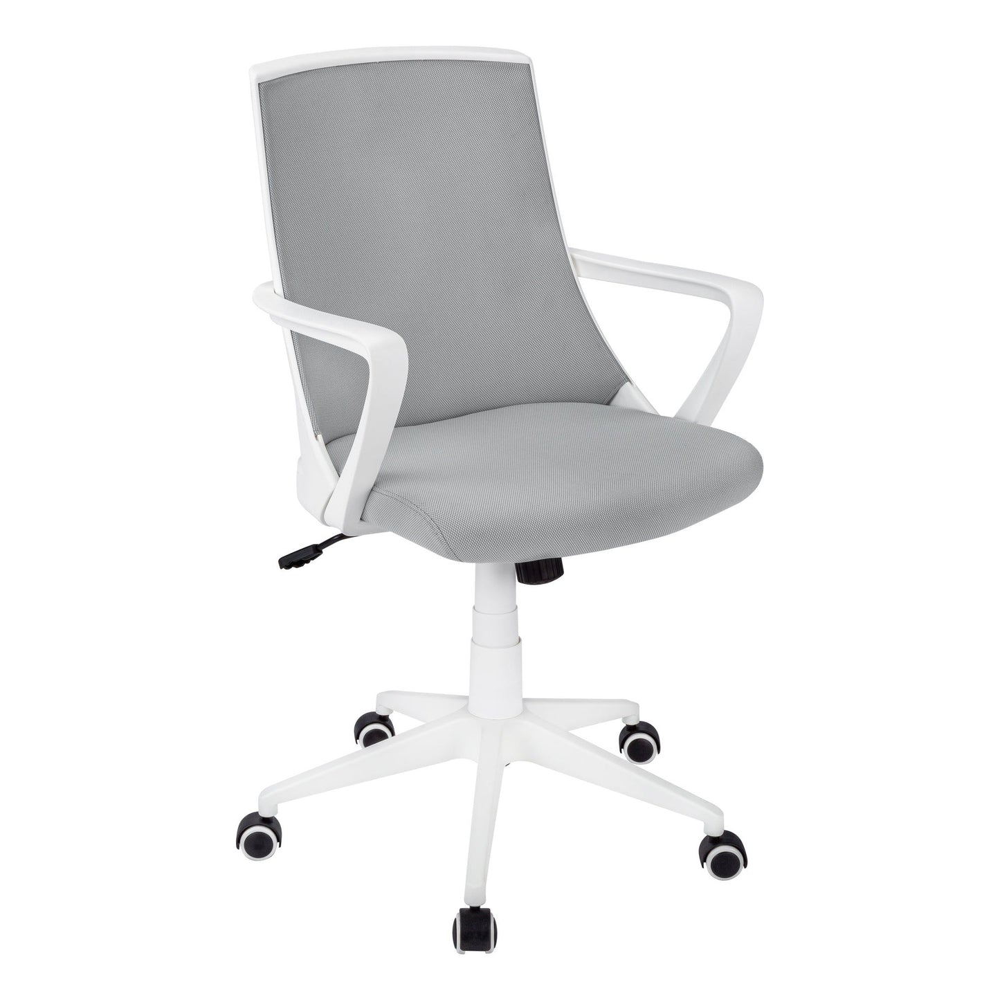 Office Chair - White / Grey Mesh / Multi Position