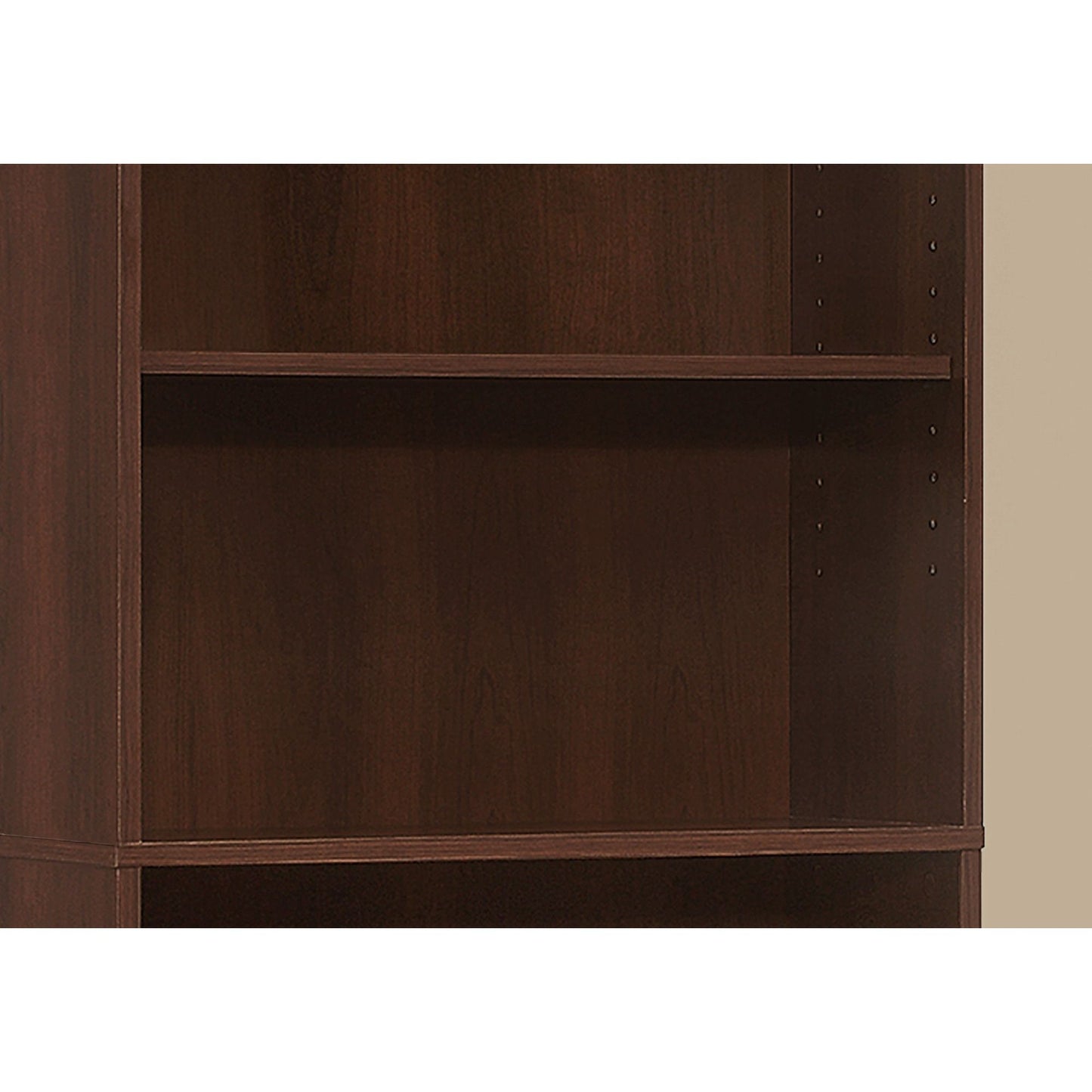 Bookcase - 72"H / Cherry With 5 Shelves