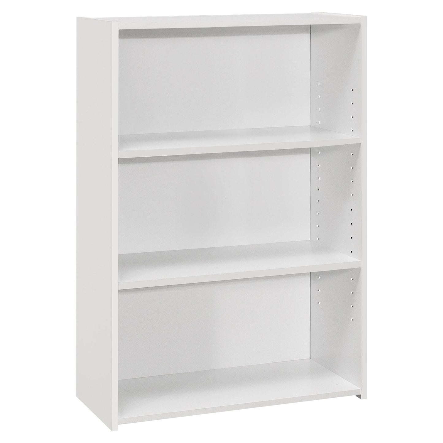 Bookcase - 36"H / White With 3 Shelves