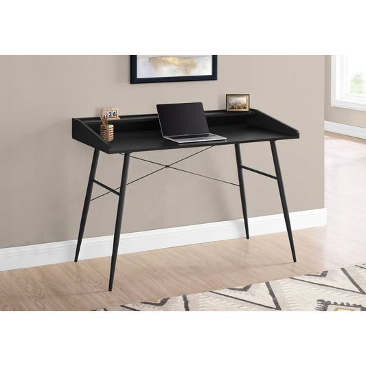 Computer Desk - 48"L / Black / Black Metal