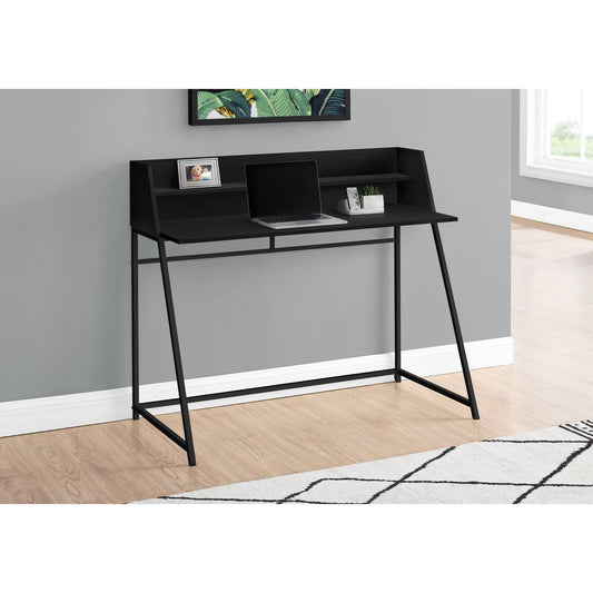 Computer Desk - 48"L / Black / Black Metal