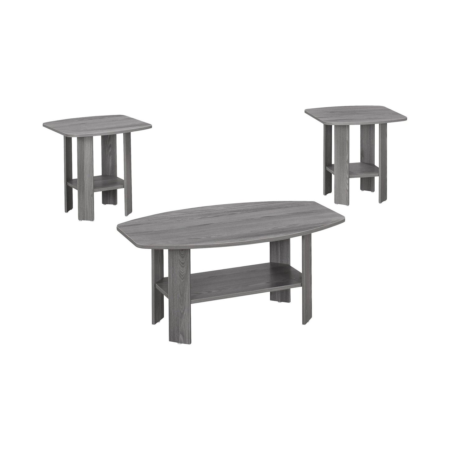 Table Set - 3PC Set / Grey