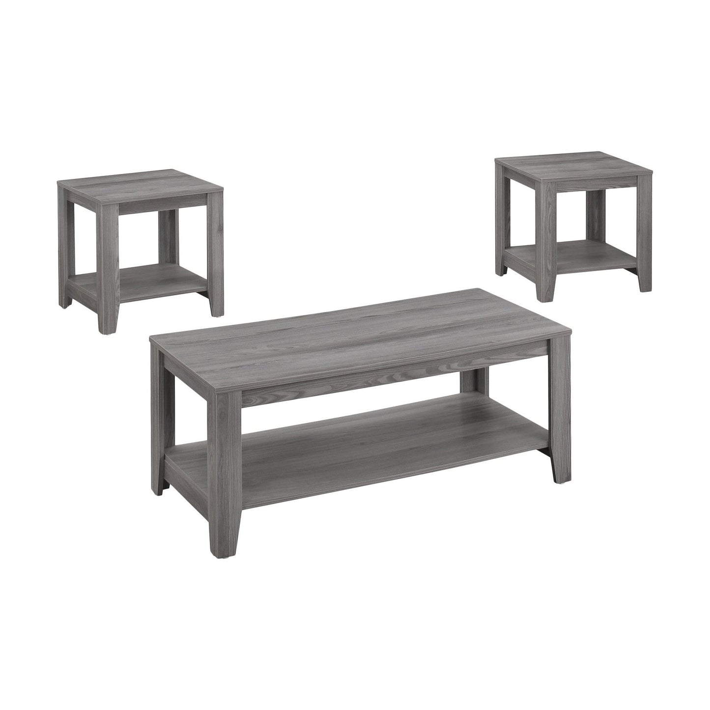 Table Set - 3PC Set / Grey