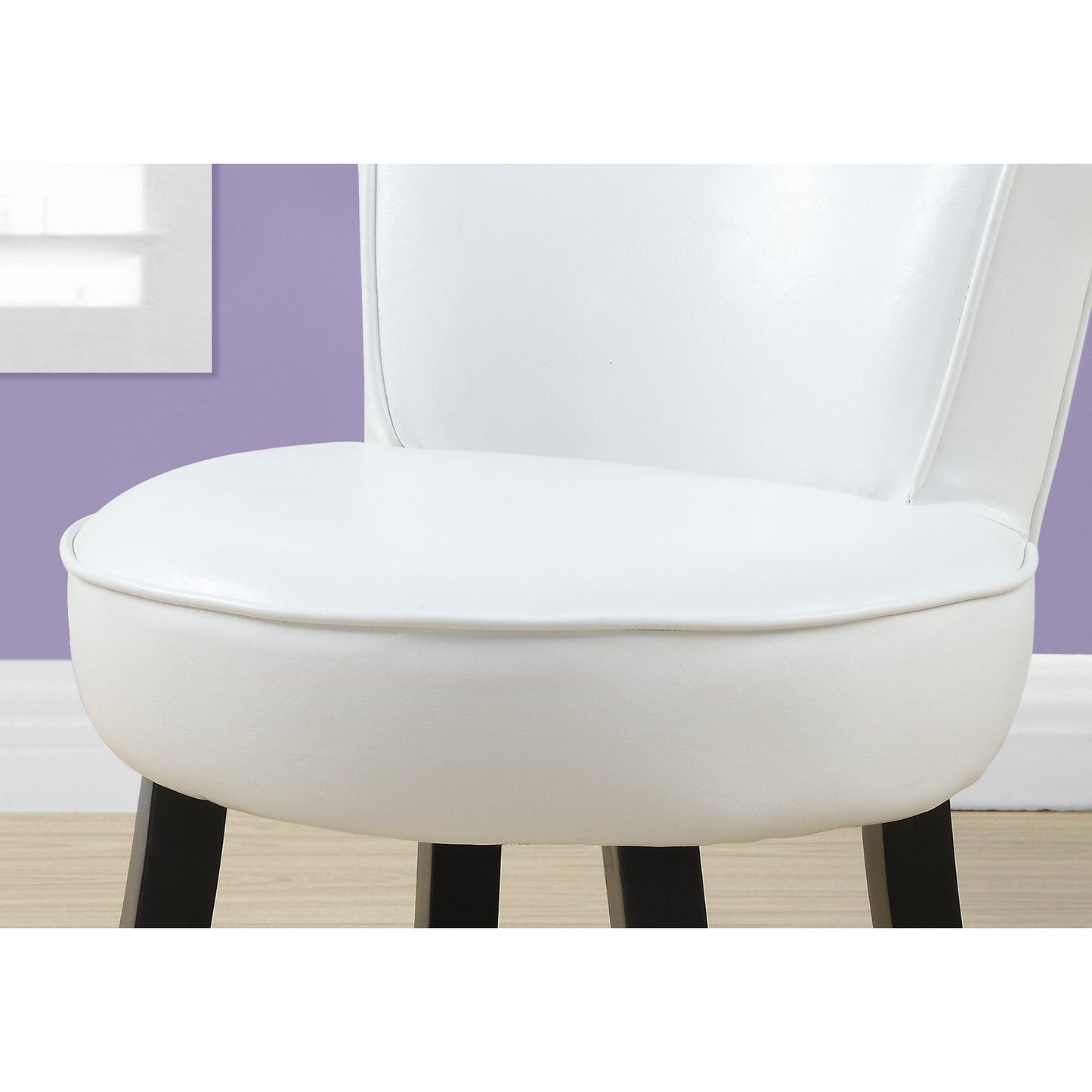 Juvenile Chair - White Leather-Look