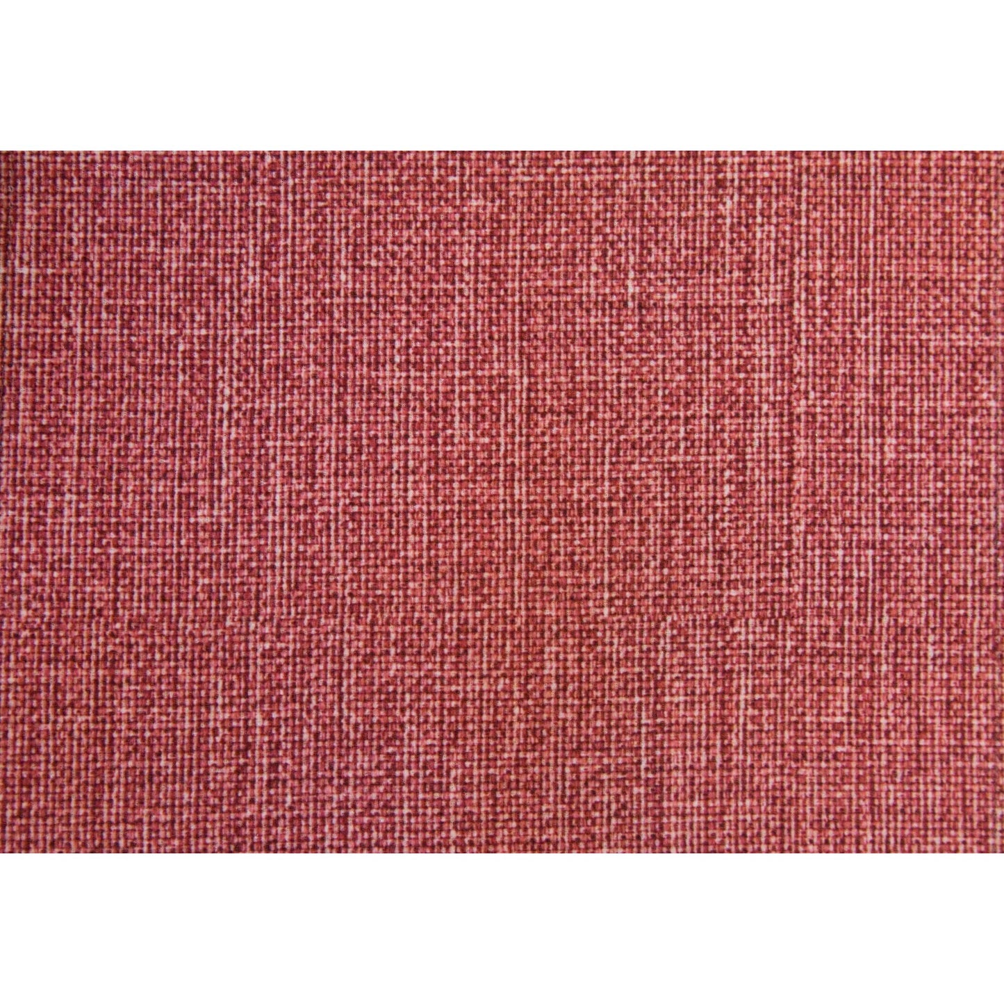 Ottoman - Light Red Linen-Look Fabric