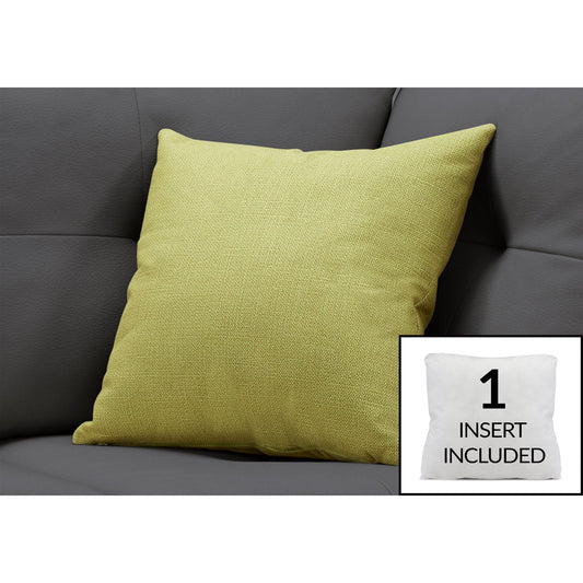 Pillow - 18"X 18" / Patterned Lime Green / 1Pc