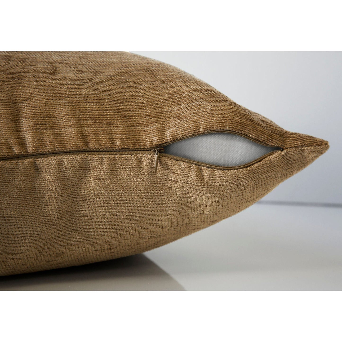 Pillow - 18"X 18" / Solid Tan / 1Pc