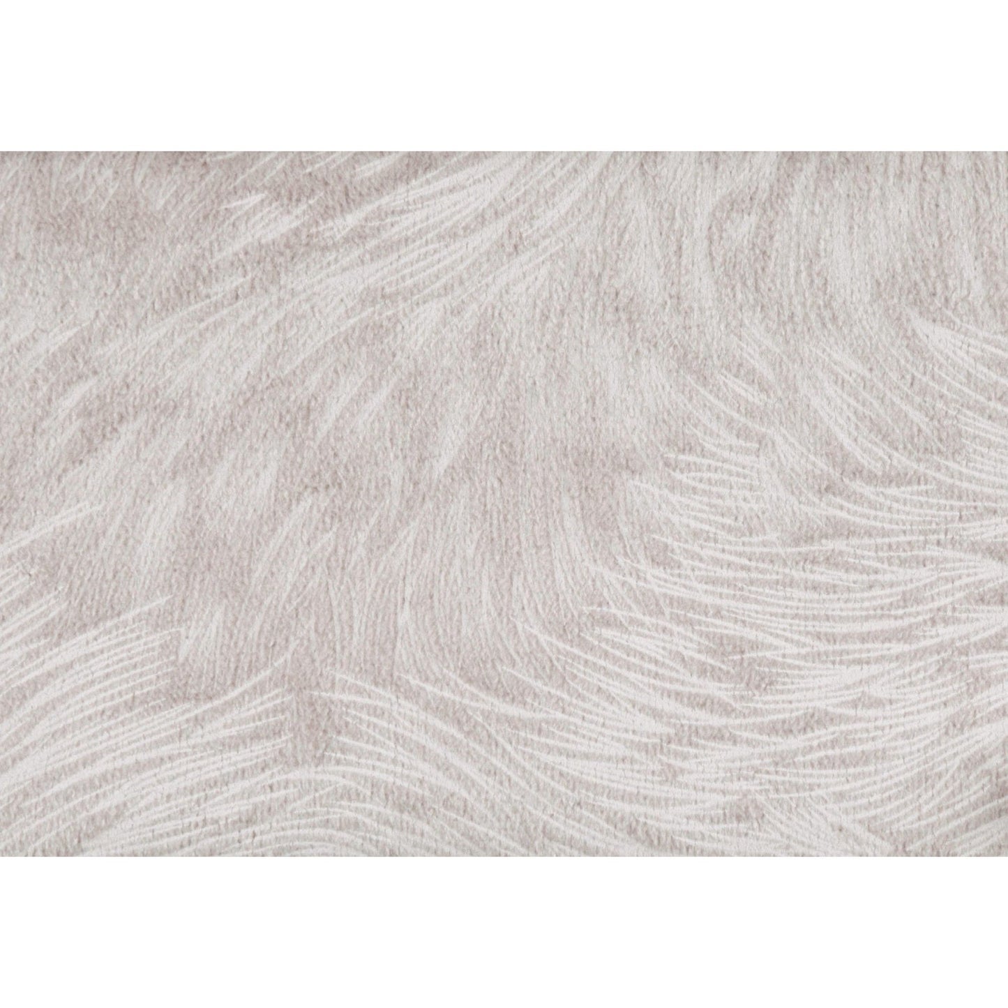 Pillow - 18"X 18" / Light Taupe Feathered Velvet / 1Pc