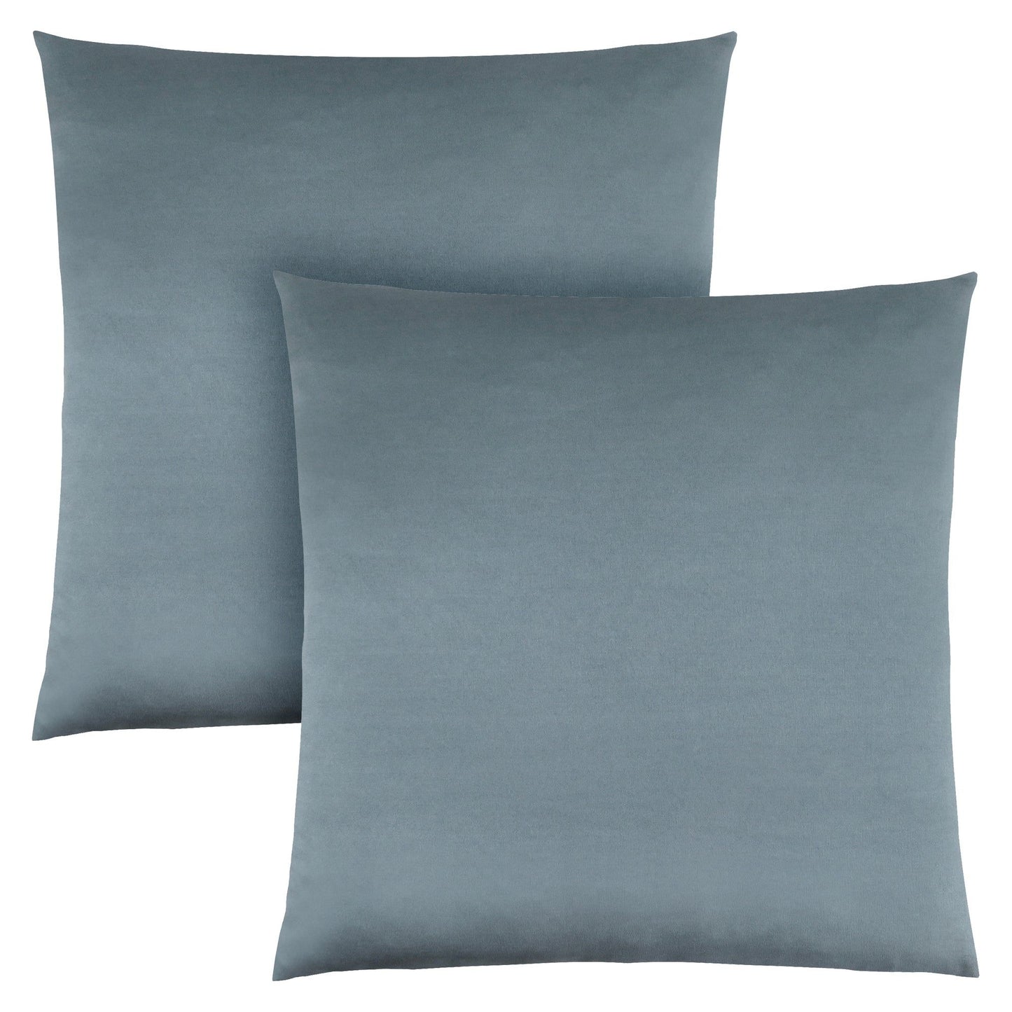 Pillow - 18"X 18" / Pale Blue Satin / 2Pcs