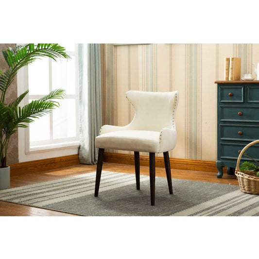 Marbella Dining Chair (Set of 2) - Cream Velvet